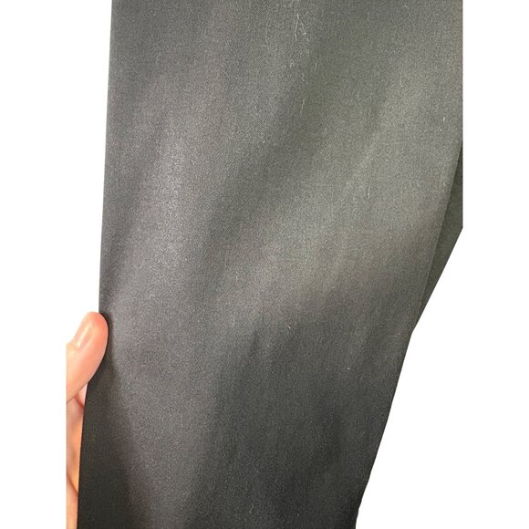 Chicos Women's Shiny Black Stretch Jegging Pants W Front & Back Pockets Size 14 - Picture 2 of 13